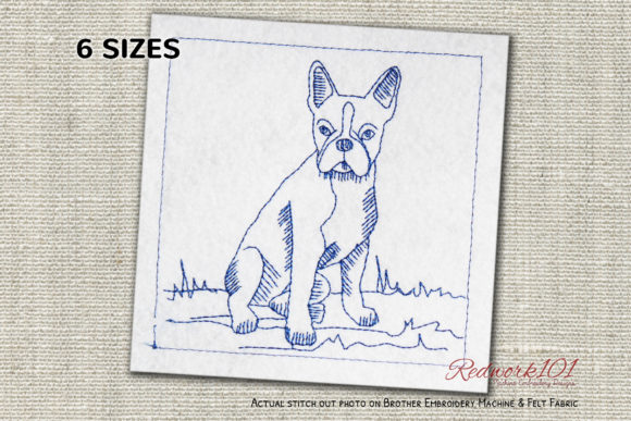 Boston Terrier Dog Bluework: A Charming Addition