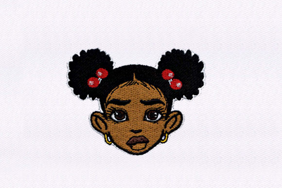 Bun Haired Girl: A Charming Addition for Your Etsy Shop