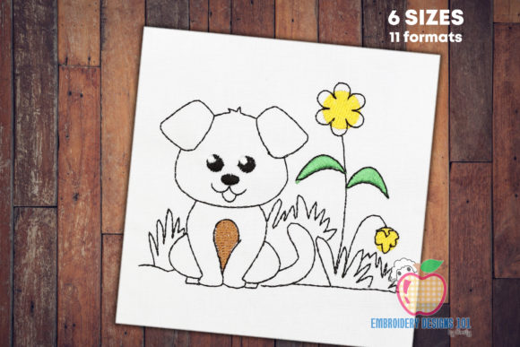 Cute Baby Dog Sketch: A Charming Addition