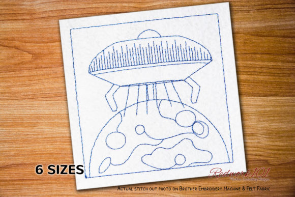 Embroidery Design Review: Space Station