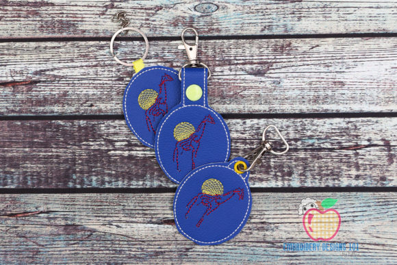 Giraffe Cartoon Keyfob: A Merch Review