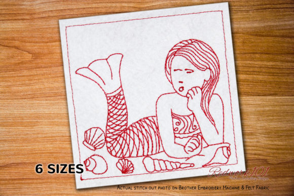 Mermaid Thinking Lineart: A Craft Fair Review