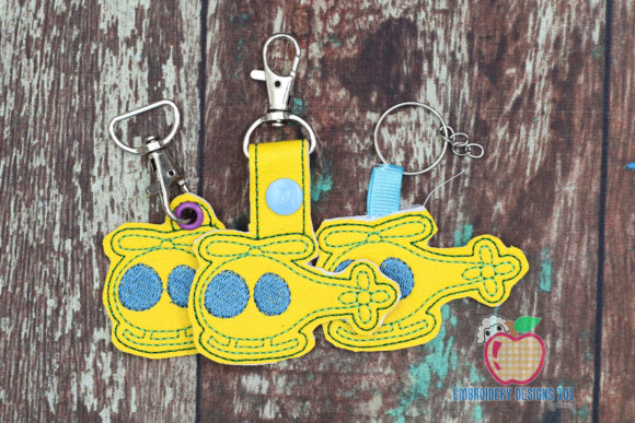 Review: Colored Cartoon Helicopter ITH Key Fob