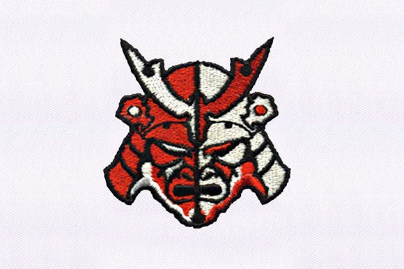 Ronin Samurai Mask Design for Apparel