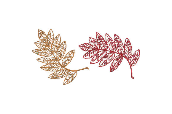 Rowan Autumn Leaves: A Versatile Embroidery Design